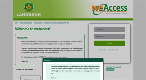 lbpweaccess login|FEATURES OF THE weAccess.